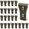 Biaungdo 24 Pcs Brick Wall Clips, Steel Brick Hook Clips,
