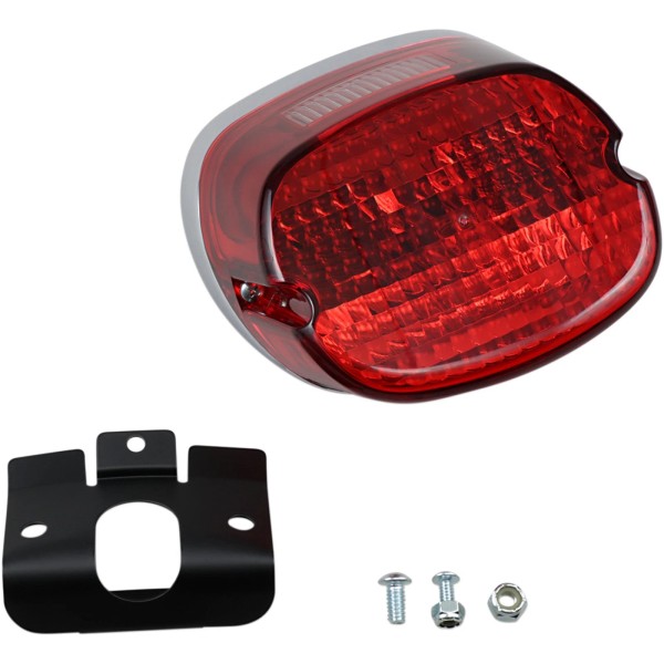 DRAG SPECIALTIES DS-272198 Laydown Taillight Assembly Taillight - Laydown -