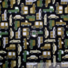 Michael Miller Fabrics BonEful Fabric FQ Cotton Quilt Black Green Desert American Boy TRUCK CAR Camo UK