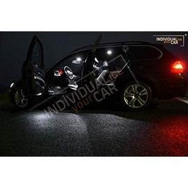 INDIVIDUALise your CAR Interior Lighting Set for 3 Series E91 Touring (Without Panoramic Roof, Pure White) Pure White