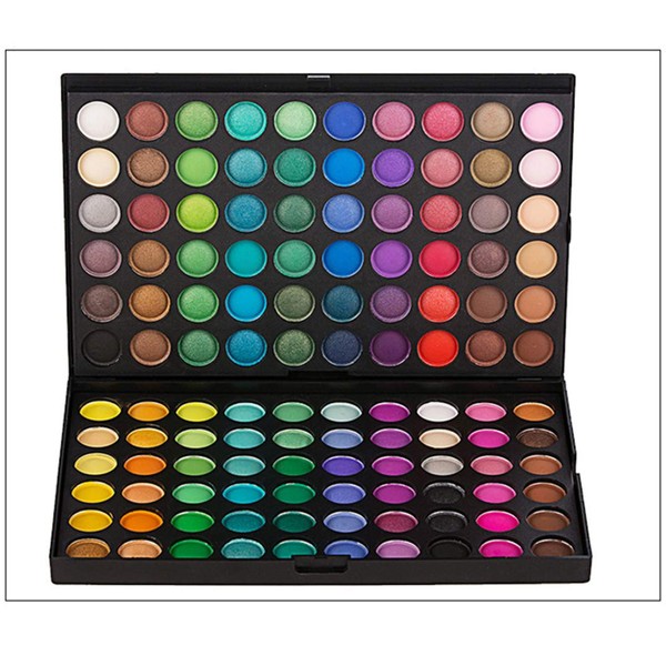120 Color Pro 5 Kind Fashion Eyeshadow Palette Shimmer Eye Shadow Makeup Set (120-02)