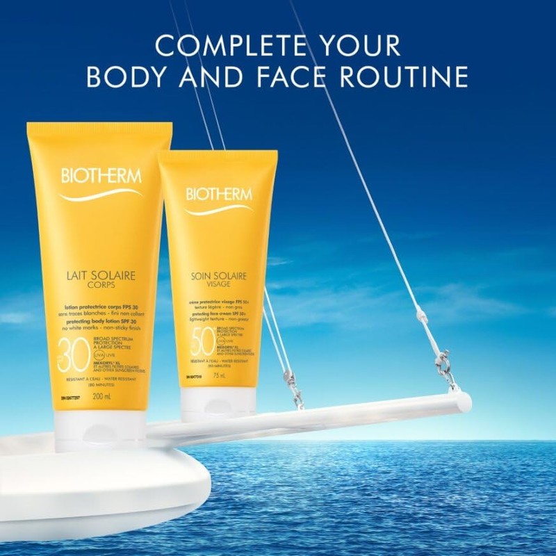 Biotherm Body Sunscreen SPF 30, Lait Solaire Corps Sun Protecting
