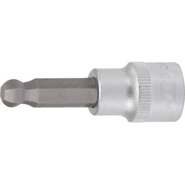 KS Tools 917.24455 1/4 Inch Hex Bit Socket with Ball Head 5.5 mm