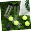 VICASKY 3pcs Tennis Balls Container Convenient and Wear Resistant Storage