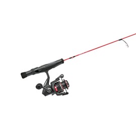 St. Croix Rods Panfish Ice Fishing Rod & Reel Spinning Combo - 36" Light (PFI36L-C), Black