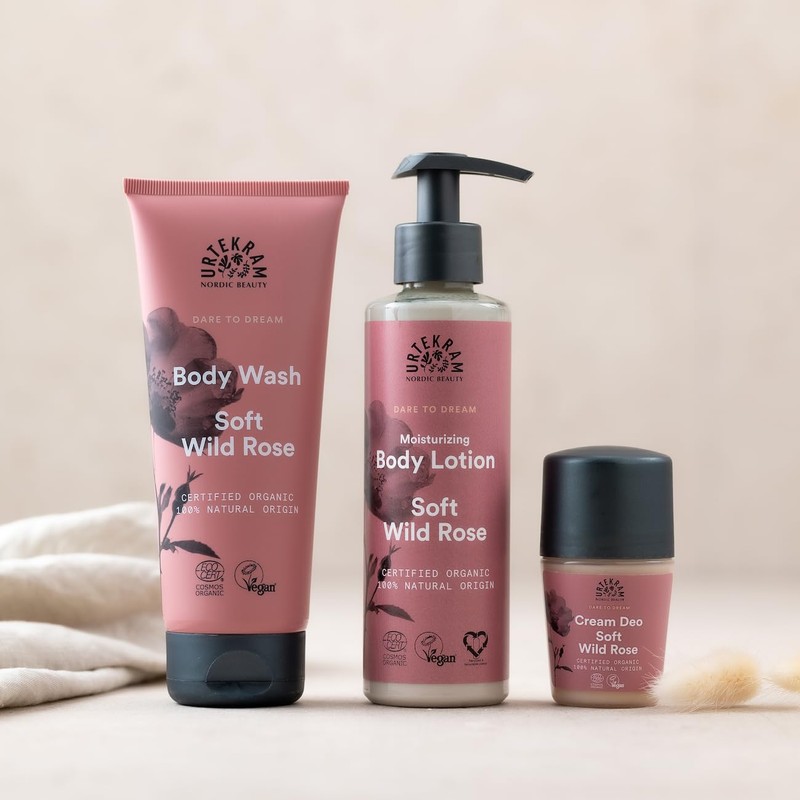 Urtekram Organic Body Lotion - Soft Wild Rose Moisturising Body