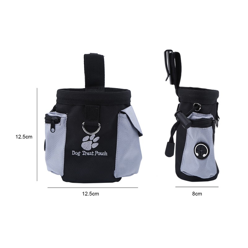 Pet Dog Puppy Obedience Agility Bait Training Food Treat Pouch