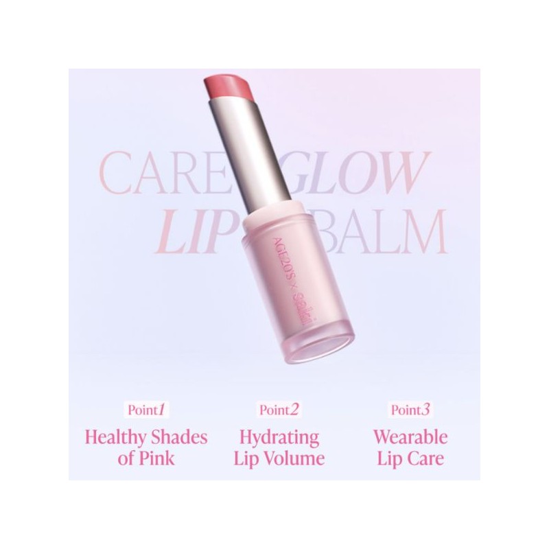 AGE20'S Care Glow Lip Balm 3.5g [Pink For Every Heart