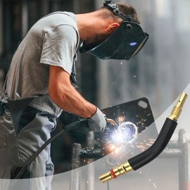 Bending Pipe for Welder,Heat-Resistant Welding Accessories Bending Welding Sticks - Sturdy Welding Torch Tube Welding Bending Straight Pipe for Home Industry