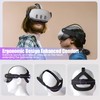 Orzero Head Strap Compatible for Quest 3S/Quest 3/Quest 2 Accessories