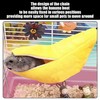 CHROMACRAFT 3-Piece Banana Shaped Hammock, Cute Pet Bed, Creative Mini
