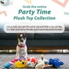 P.L.A.Y. Cute Plush Dog Toy - Birthday Party Celebration Themed
