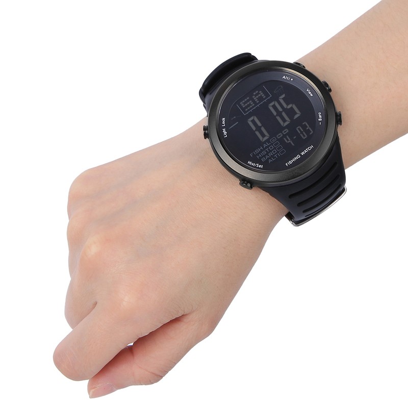 Outdoor Multifunction Waterproof Fishing Air Pressure Watch Altimeter Altitude Barometric