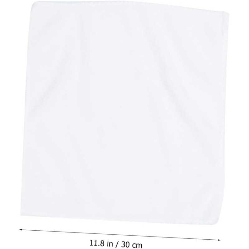 Alipis Toallas de Microfibra de Color Claro 6 Piezas, Absorbentes