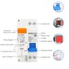 Miniature Circuit Breaker Overload Air Switch Leakage Protection Switch 16A