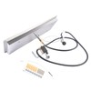 Mixizap 30 x 10 Inch Stainless Steel Propane Gas Rectangular