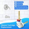 Dreyoo Round Stem Washerless Cartridge Compatible with Danze DA603567, Shower