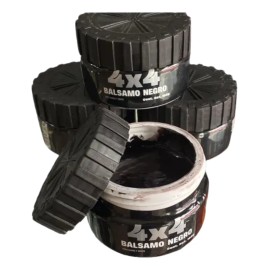 4x4 Bálsamo Negro Profesional Barba Bigote 100g Cítrica