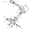 Gasket for End Plate, Belle Minimix 150 Mixer Gearbox (1989
