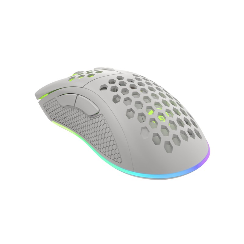 Genesis Gaming Maus KRYPTON 555 RGB kabelgebunden weiß