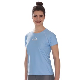 iQ-UV Shirt Women's iQ Company UV Protection Clothing Water Snorkelling Recycled, Sky