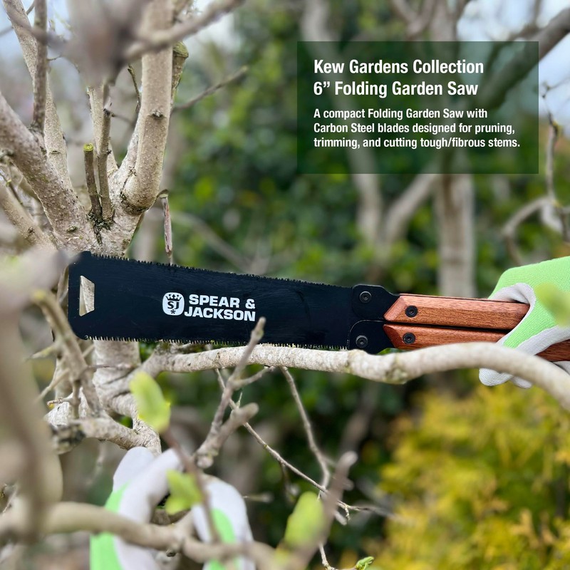 Spear & Jackson 4976KEW Kew Gardens Collection 6 Inch Folding