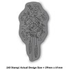 Azeeda A8 'Cuckoo Clock' Unmounted Rubber Stamp (RS00044355)