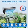 Aquarium Chiller Fan, 4 Powerful Fish Tank Cooling Fan with