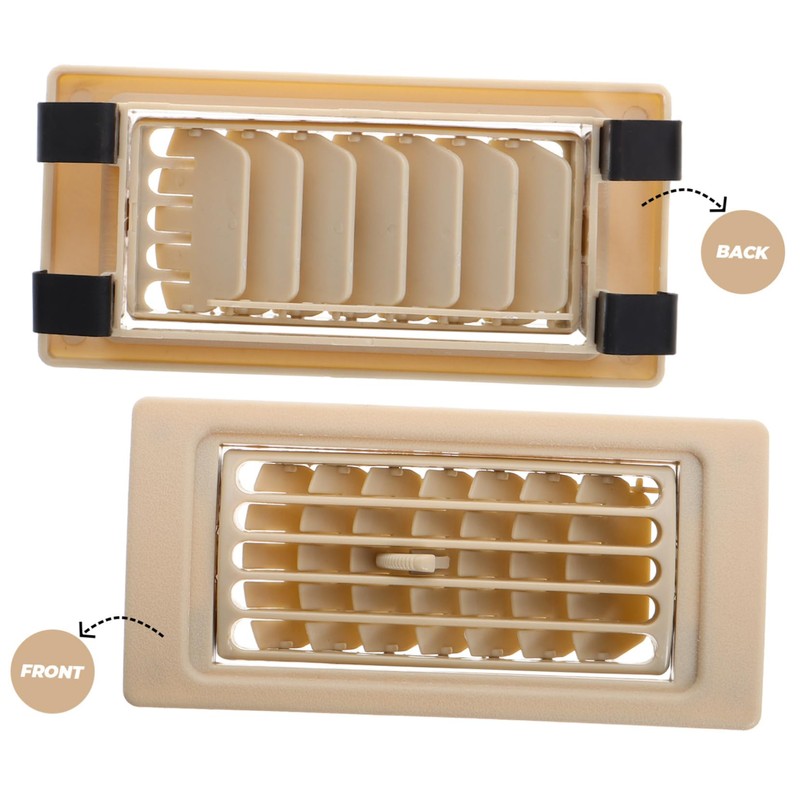 iplusmile Adjustable Car Air Vent Grille Deflector Durable Construction for