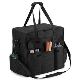 Stanbroil 17" Griddle Carry Bag for Blackstone 1817 Tabletop Griddle with Hood, 600D Polyester Water Resistant Outdoor Portable BBQ Grill Griddle Carry Bag