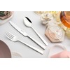 Grunwerg DSWMS Dessert Spoons, 18/10 Stainless Steel