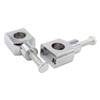 1"(25mm) Motorcycles Handlebar Risers Aluminum Chrome Universal Motorcycles Risers for