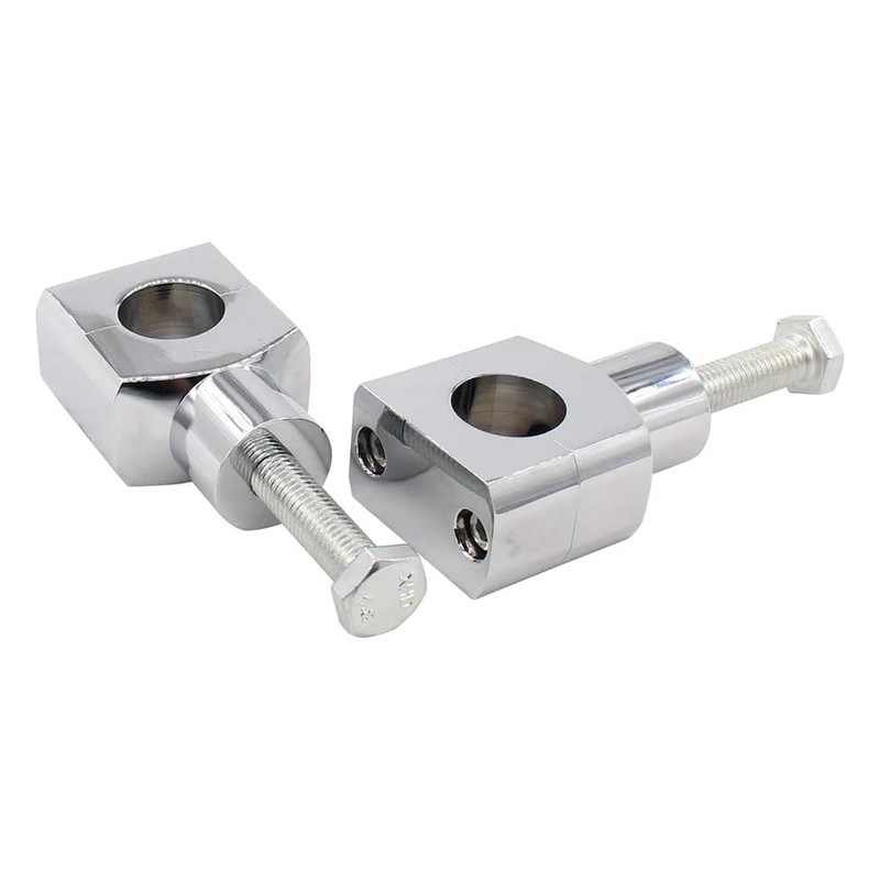 1"(25mm) Motorcycles Handlebar Risers Aluminum Chrome Universal Motorcycles Risers for