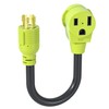 AOWEITOUR Generator Welder Adapter,NEMA L14-30P Male Plug to 6-50R Female