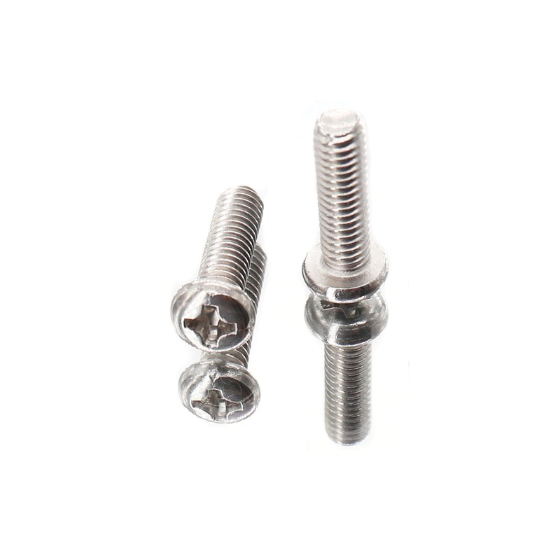 cSeao 100pcs M2 x 25mm Pan Head Phillips Drive Machine