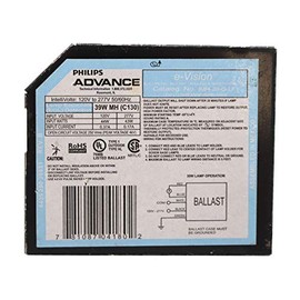 Advance IMH-39-G-LF Electronic MH Metal Halide Ballast, 1-Lamp, C130 39W, 120/277V