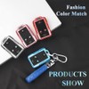 MILD EAST for Chevy Key Fob Cover with Keychain,Car Key