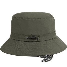 Malaxlx Armeegrün Fischerhut Sonnenhut für Damen Herren Wasserdicht Bucket Hat Anglerhut Regenhut Sommerhut UV Schutz Strandhut Verstellbare Safari Boonie Hut