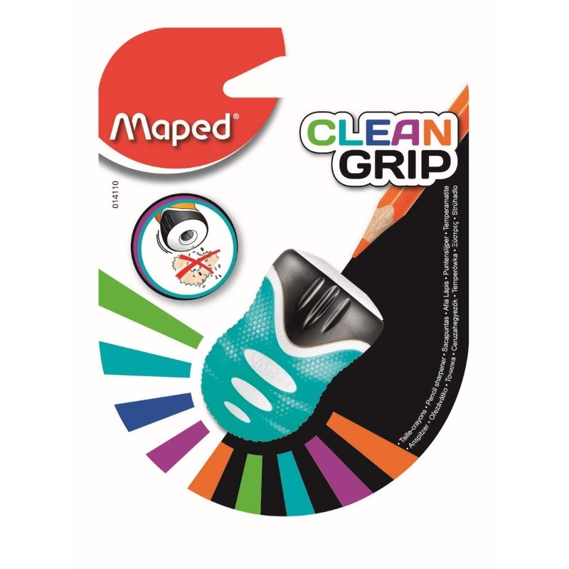 Maped 014110 einfacher Griff Bleistift-Spitzer.