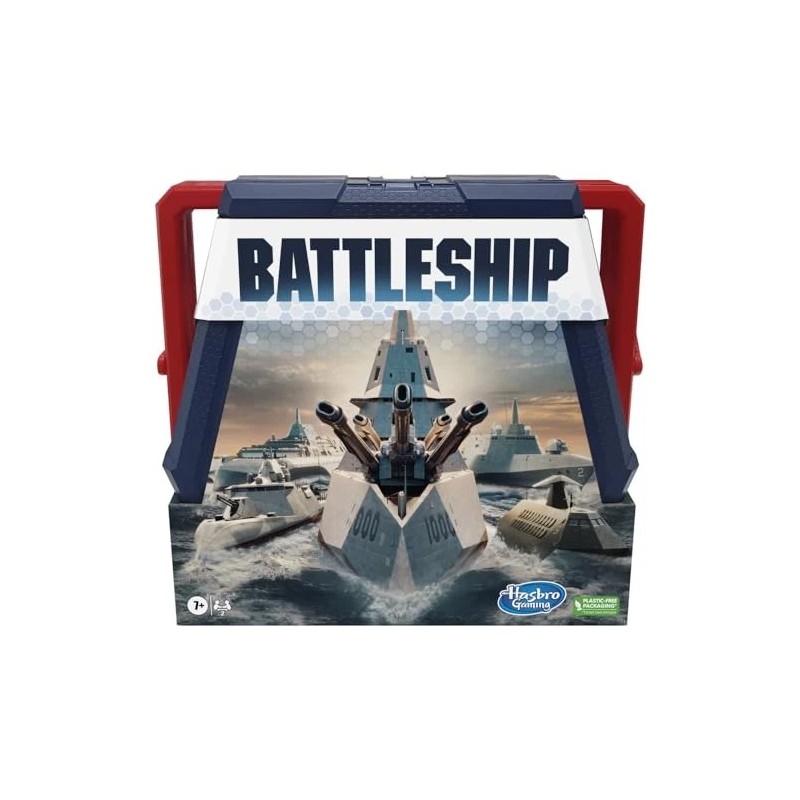 Hasbro Gaming Battleship Board Game Classic Naval Strategy Game for