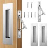 HBL' Pocket Door Handles (Silver)