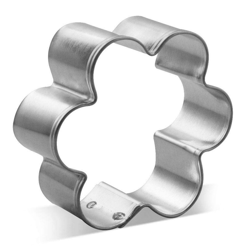 GOOD STUFF Set of 3 Stainless Steel Cookie Cutters Flower