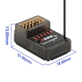 Radiomaster R85C 5ch 2.4GHz 4in1Multi-protocol PWM Receiver External Antenna