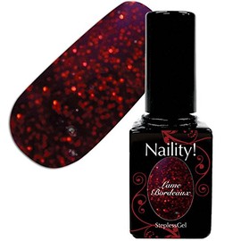 Narity! Gel Nail Stepless Gel 190 Lamebordeaux 0.2 oz (7 g)