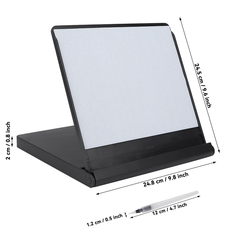 Reusable Water Magic Canvas for Drawing & Calligraphy, with Water