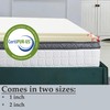 Mattress Solution 1-inch Bedding Topper for Mattress | Comfortable Toppers