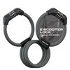 AMZLOCK E Scooter Lock, Double Lock Cable Lock, Lock for