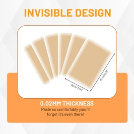 Leogony 12 Pcs Waterproof Cover Up Patch, Invisible Breathable Long Lasting Scar Covering for Body