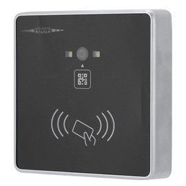 Lector de Tarjetas RFID, Código de Barras 2D QR Tarjeta de Control de Acceso Rader, Lector de Tarjetas ID/IC, Lector de Control de Acceso, para Wiegand TTL RS232 RS485 (tarjeta de identificación)