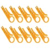 Network Wire Stripper, 10Pcs Mini Wire Stripper, for CAT‑5,CAT‑5e and